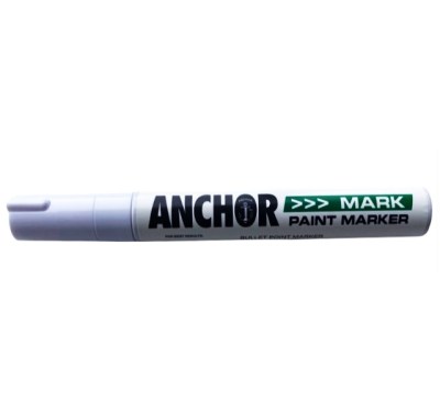 anchor White paint marker